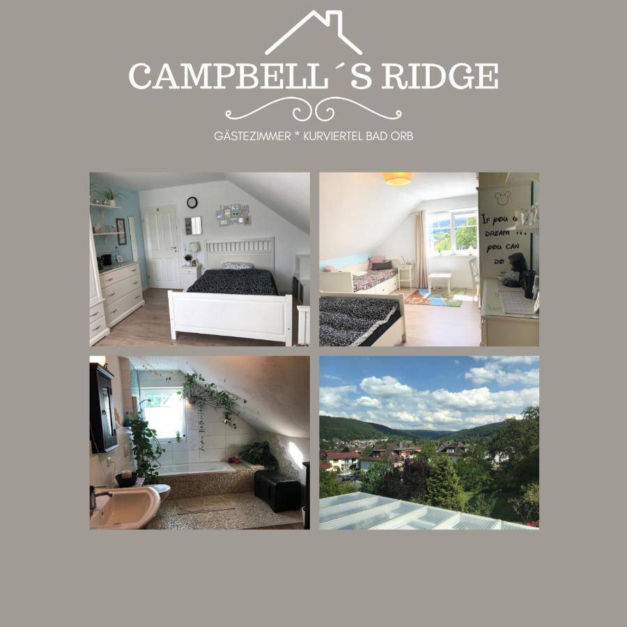 Campbell'S Ridge - Familienzimmer Im Kurviertel Von Bad Orb Luaran gambar